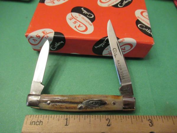 Case XX 1976 Grey Etch Stag Pattern # 5233 SSP Case XX 1976 Grey Etch Stag Pattern # 5233 SSP