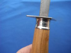 Vintage  Russell Green River Works Sharpening Steel Chef's/Butcher's Knife Sharpening Honing Steel