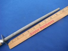 Vintage  Russell Green River Works Sharpening Steel Chef's/Butcher's Knife Sharpening Honing Steel