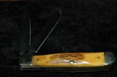 Older Case Thick aged Stag Trapper in Excellent Condition 