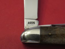 Case XX 1978 Appaloosa Bone Peanut Pattern # A6220