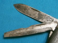 CAMILLUS USA TL29 TL-29 WOOD ELECTRICIANS BAREHEAD LOCKBACK FOLDING POCKET KNIFE KNIVES OLD VINTAGE