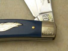 Parker (Made by Schrade) "Death to Oppressors" E-2 Stockman Knife 