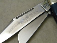 Parker (Made by Schrade) "Death to Oppressors" E-2 Stockman Knife 