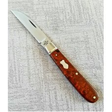 TA Davison Swayback Jack KnifeNEW3 78quotDesrt Ironwood Burl jeweled liners plus