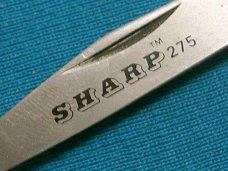 SHARP 275 JAPAN STAINLESS FOLDING POCKET KNIFE KNIVES OLD
