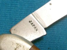 SHARP 275 JAPAN STAINLESS FOLDING POCKET KNIFE KNIVES OLD