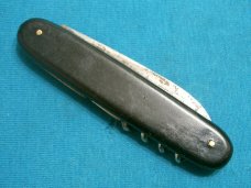 VINTAGE MADE IN GERMANY FOLDING POCKET KNIFE KNIVES OLD CHAMPAGNE CORKSCREW BARTENDER SOMMELIER