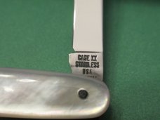 Case XX 1972 Pearl Pattern # 82053 with Bale  Discontinued  