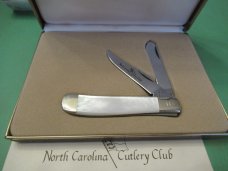 Parker Pearl Mini Trapper Made For the North Carolina Cutlery Club
