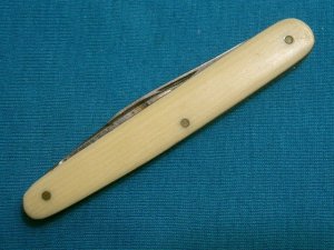 ANTIQUE VINTAGE ESKILSTUNA SWEDEN FOLDING POCKET SLEEVEBOARD JACK PEN KNIFE KNIVES OLD