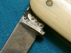 ANTIQUE VINTAGE ESKILSTUNA SWEDEN FOLDING POCKET SLEEVEBOARD JACK PEN KNIFE KNIVES OLD