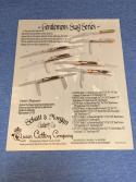 Queen Cutlery Schatt & Morgan Ad Torched Sambar Stag, Gentlemen’s Stag Series