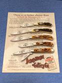 Schatt & Morgan Keystone Coke Bottle / File Wire Series 2 sided ad.