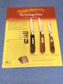 Schatt & Morgan Heritage Series and File and Wire 2 sided ad
