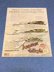 Schatt & Morgan Heritage Series and File and Wire 2 sided ad