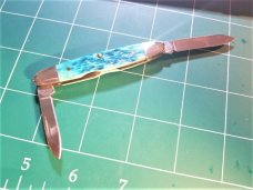 CASE XX EISENHOWER KNIFE 06263SS (2004 PRODUCTION) CARRIBEAN BLUE