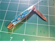 CASE XX EISENHOWER KNIFE 06263SS (2004 PRODUCTION) CARRIBEAN BLUE