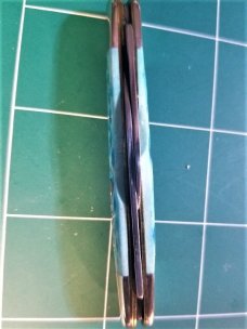 CASE XX EISENHOWER KNIFE 06263SS (2004 PRODUCTION) CARRIBEAN BLUE