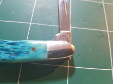 CASE XX EISENHOWER KNIFE 06263SS (2004 PRODUCTION) CARRIBEAN BLUE