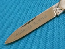 VINTAGE STAINLESS FAGERSTA ROSTFRI EKA ESKILSTUNA SWEDEN FOLDING POCKET  JACK PEN KNIFE KNIVES OLD