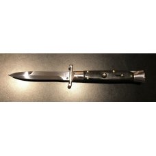 NEW - 9" Italian-Style Swing-Guard Stiletto Pocket Knife