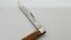1995 Queen Honey Bone Slim Line Trapper NKCA Youth Year Knife 1 of 700 w/ case