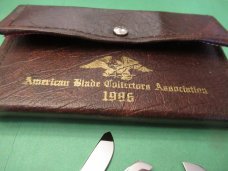 American Blade Collectors Association Pearl Set 1986 