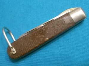 VINTAGE KK KLEIN TOOLS CHICAGO USA TL29 TL-29 ELECTRICIANS FOLDING POCKET JACK KNIFE KNIVES OLD