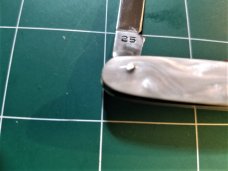 ATCO JAPAN 25 IMITATION PEARL PEN POCKET KNIFE UNUSED