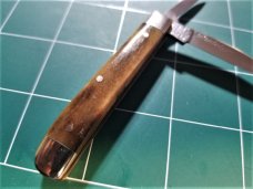 Bulldog Brand Knife  Giraffe Bone 
