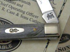 Case XX SS USA 9 Dot Bone 6185 Tom Arrowsmith President's Knife Doctors Knife w/COA