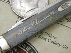 Case XX SS USA 9 Dot Bone 6185 Tom Arrowsmith President's Knife Doctors Knife w/COA