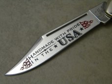 Case XX USA 2004 Peach Seed Sunburst Bone 61549 L SS Copperlock Knife - New in Gift Box