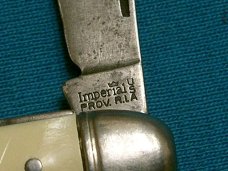 VINTAGE IMPERIAL USA SERPENTINE STOCKMAN FOLDING POCKET HUNTING PEN JACK KNIFE KNIVES OLD