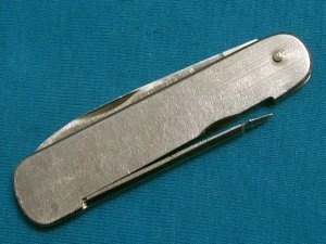 VINTAGE STAINLESS SLEEVEBOARD CEM MANIAGO ITALY PEN JACK FOLDING POCKET KNIFE KNIVES OLD