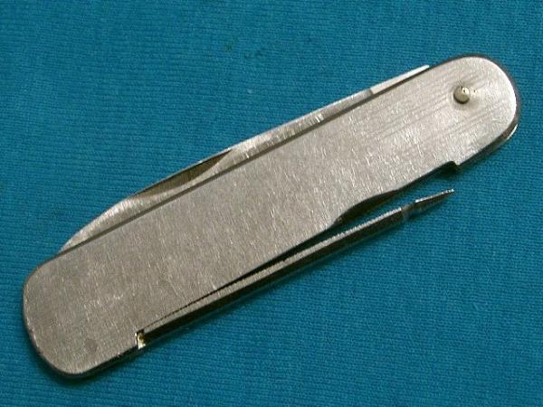 VINTAGE STAINLESS SLEEVEBOARD CEM MANIAGO ITALY PEN JACK FOLDING POCKET KNIFE KNIVES OLD