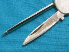 VINTAGE STAINLESS SLEEVEBOARD CEM MANIAGO ITALY PEN JACK FOLDING POCKET KNIFE KNIVES OLD