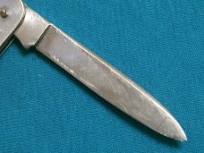 VINTAGE STAINLESS SLEEVEBOARD CEM MANIAGO ITALY PEN JACK FOLDING POCKET KNIFE KNIVES OLD