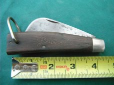 Vintage Schrade Walden NY USA 136 Hawkbill lineman's knife / Pruning Knife