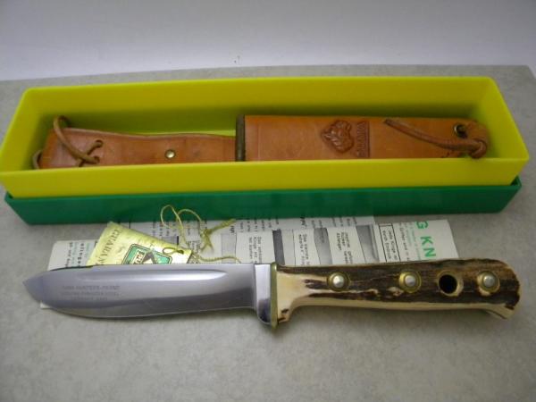 Puma Germany Stag 6398 Puma Hunter's Friend Sheath Knife c.1985 NIB