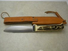 Puma Germany Stag 6398 Puma Hunter's Friend Sheath Knife c.1985 NIB