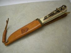 Puma Germany Stag 6398 Puma Hunter's Friend Sheath Knife c.1985 NIB