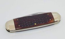 Case XX (1940-64)  6250 Red Bone Toenail/Sunfish Knife 