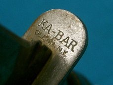 VINTAGE KABAR KA-BAR OLEAN NY USA MARK MK1 MK2 FIXED BLADE HUNTING SKINNING KNIFE KNIVES SHEATH OLD