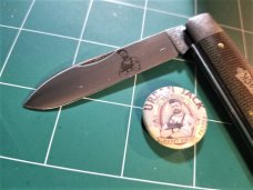 Great Eastern Tidioute #15 OD Green Canvas Micarta Urban Jack Knife 152221 GEC