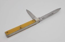 Case Tested XX 3285LP Yellow Composition 2 Blade Knife 