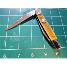 CANAL STREET MUSKRAT 2009 NKCA CLUB KNIFE 245 OF 485 BUTTERSCOTH SMOOTH HORN