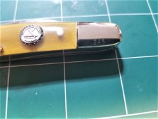 CANAL STREET MUSKRAT 2009 NKCA CLUB KNIFE 245 OF 485 BUTTERSCOTH SMOOTH HORN