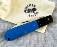Wiseman Custom  Barlow Knife,4.5", micarta scales and bolsters